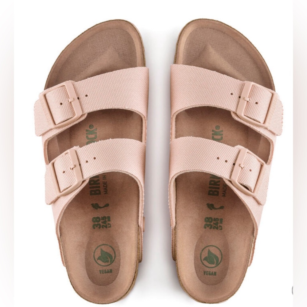 Birkenstock Arizona vegan textile- soft pink